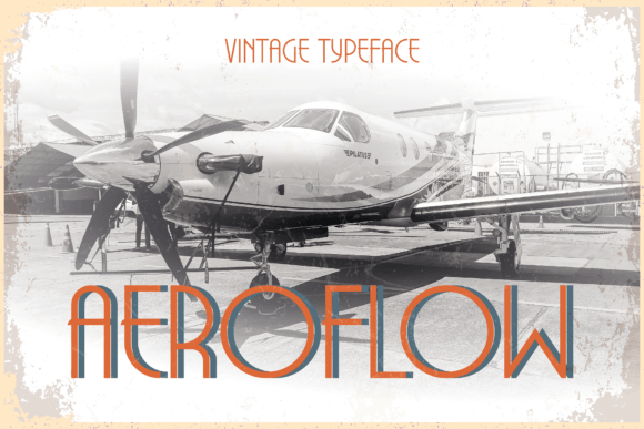 Aeroflow Typeface: Elevating Editorial Design with Mid-Century Modern Typography