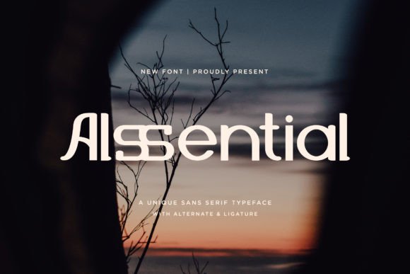 Alssential: The Modern Sans Serif Typeface for Handmade Branding