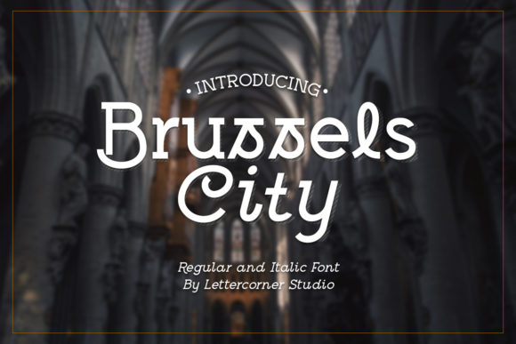 Brussels City: A Slab Serif Typeface for Modern Web Design