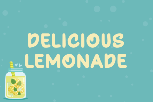 Delicious Lemonade: The Handwritten Font That Brings Warmth to Your Brand Identity