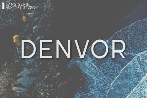 Denvor: A Clean Sans Serif Typeface for Modern Brand Identity