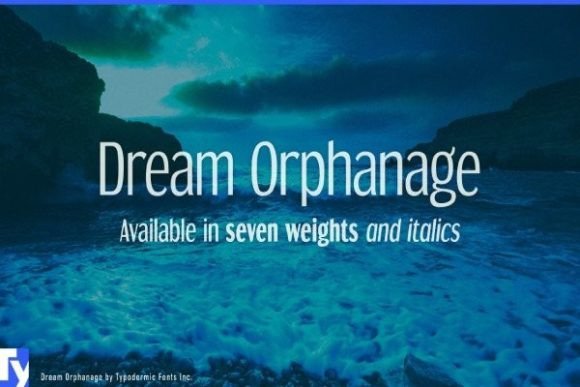 Dream Orphanage: A Warm Typeface for Modern Web Design