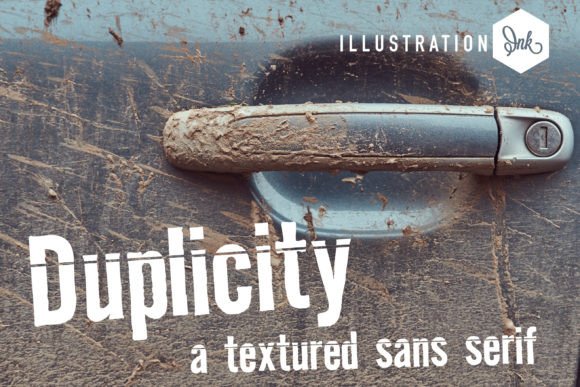 Duplicity Typeface: Adding Handcrafted Texture to Brand Identity