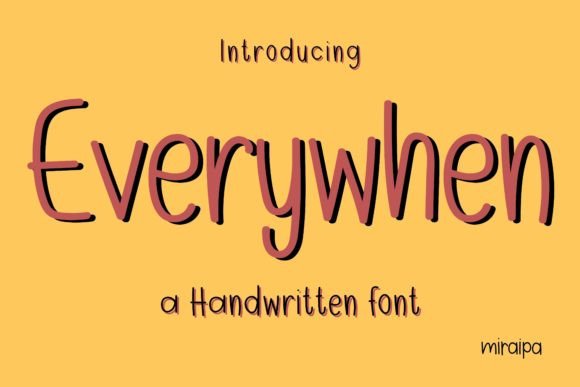 Everywhen: The Friendly Typeface That Upgraded My Small Business Brand
