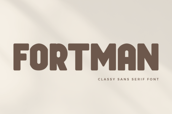 Fortman Typeface: A Web Designer’s Take on Casual Clarity