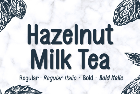 Hazelnut Milk Tea Typeface: Elevate Your Brand’s Visual Identity