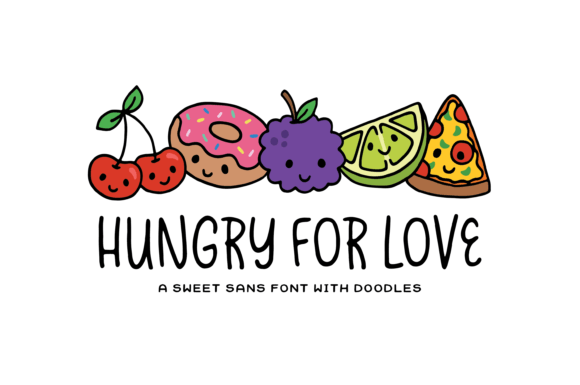 Hungry for Love: A Playful Display Typeface for Engaging Web Design