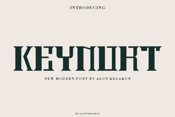 Keynort Typeface: A Modern Sans Serif for Digital Brand Identity