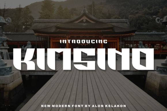 Kimsino Typeface: A Bold Sans Serif for Modern Branding