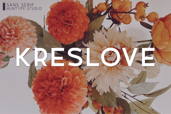 Kreslove: The Versatile Sans Serif Font for Polished Brand Identity