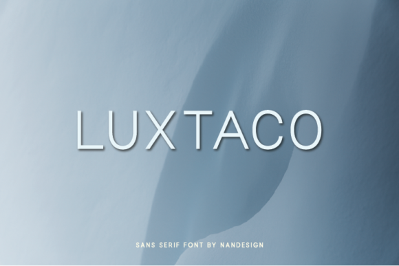 Luxtaco: A Clean Sans Serif Font for Modern Editorial Design