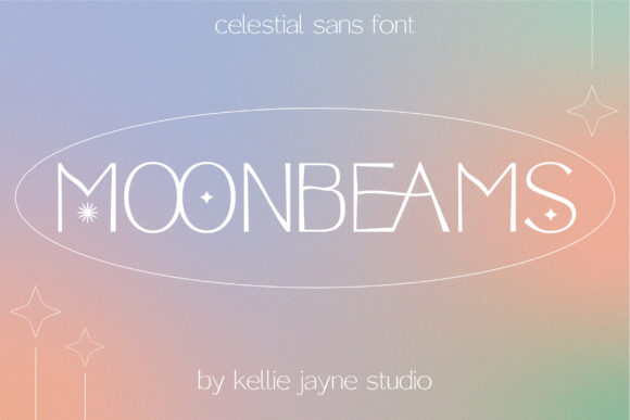 Moonbeams Typeface: A Celestial Sans Serif for Modern Brands