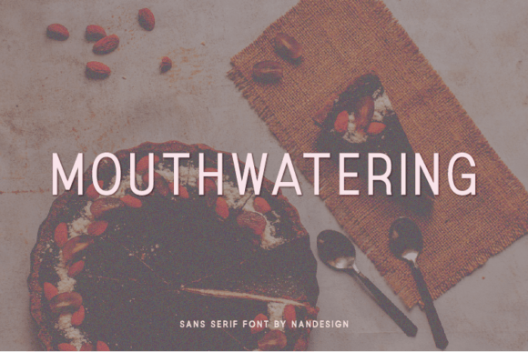 Mouthwatering: A Modern Sans Serif for Editorial Design