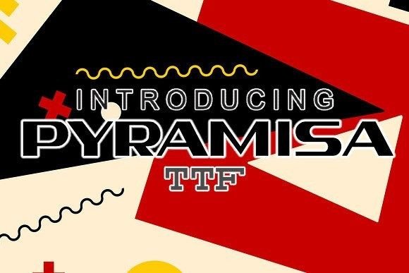 Pyramisa Typeface: A Sharp Sans Serif for Modern Brand Identity