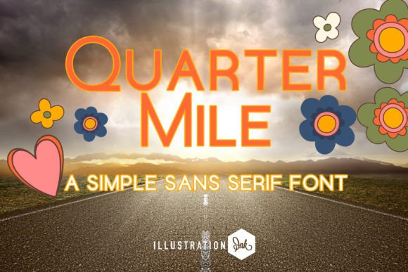 Quarter Mile: The Sans Serif Typeface for Scroll-Stopping Campaigns