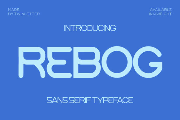 Rebog Typeface Review: A Distinctive Sans Serif for Modern Branding