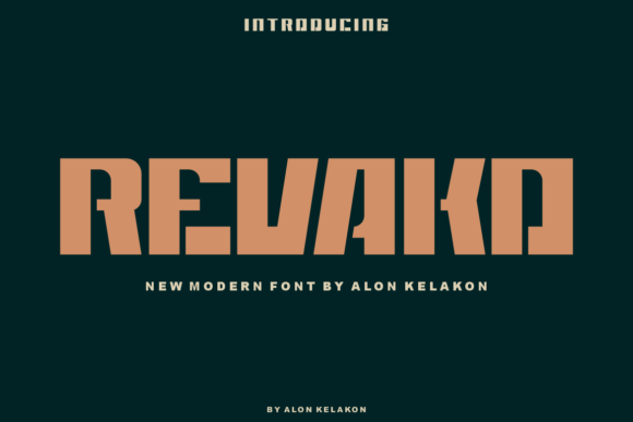 Revako Typeface: Elevating Digital Brand Identity