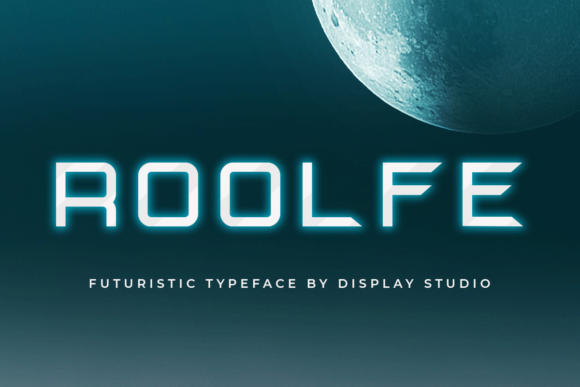 Roolfe: A Futuristic Sans Serif Typeface for Modern Digital Branding