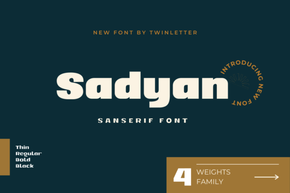 Sadyan Typeface Review: Elevating Digital Brand Identity