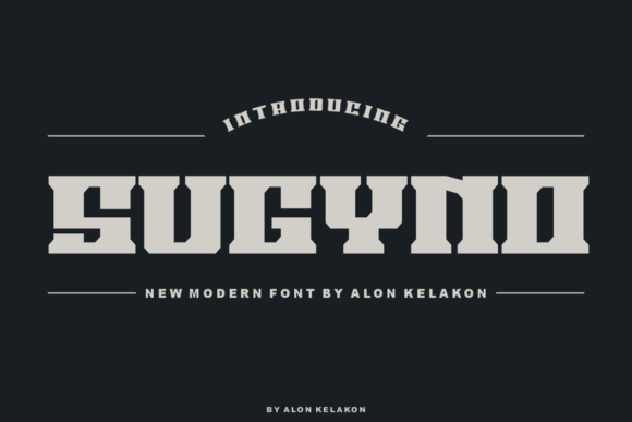 Sugyno Typeface Review: A Modern Sans Serif for Campaign Design