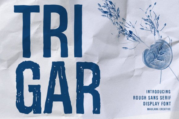 Trigar Typeface: Elevating Editorial Design with Modern Sans Serif Style
